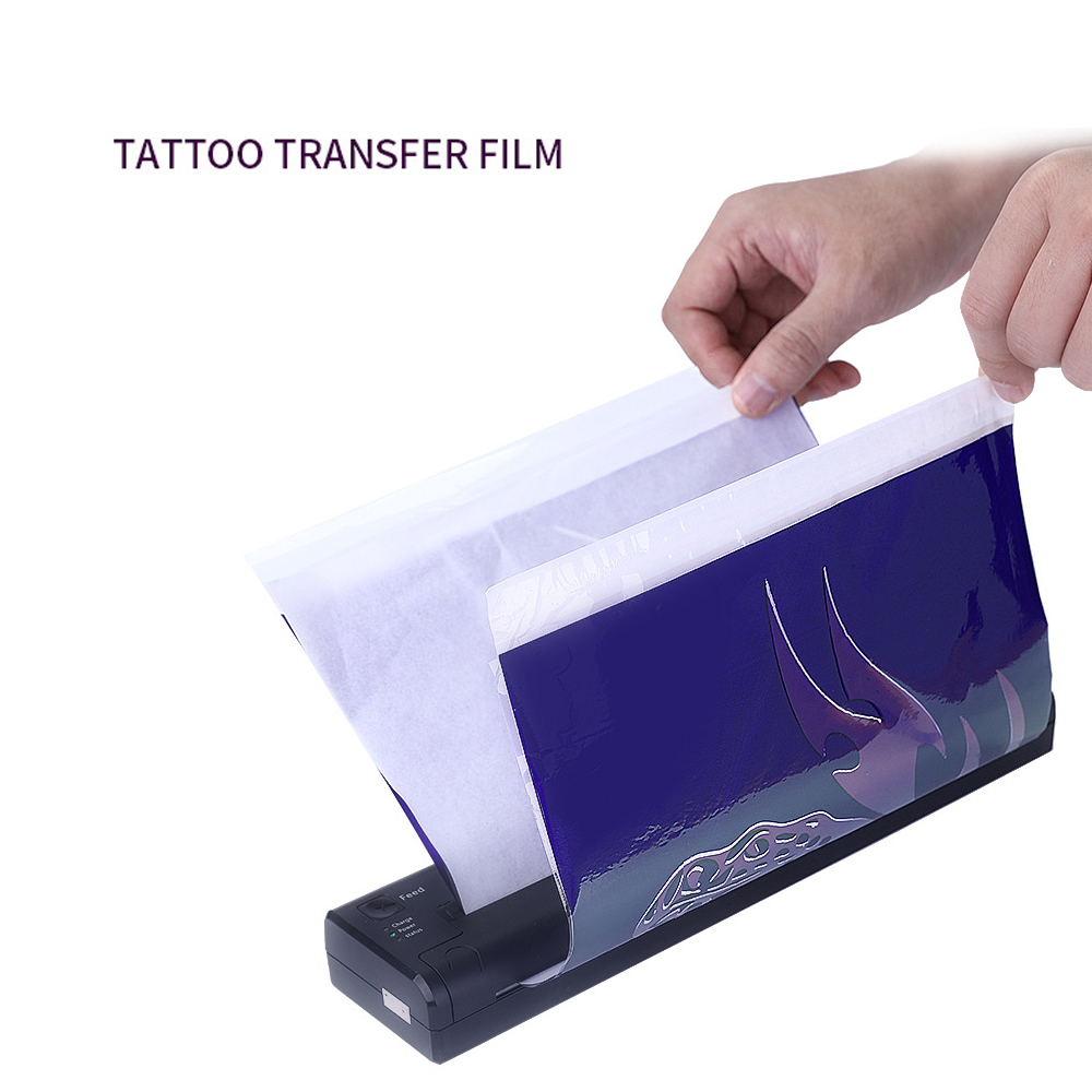 50PCS Transparent Tattoo Trans - Foil Transfer Machine ulasan dan harga
