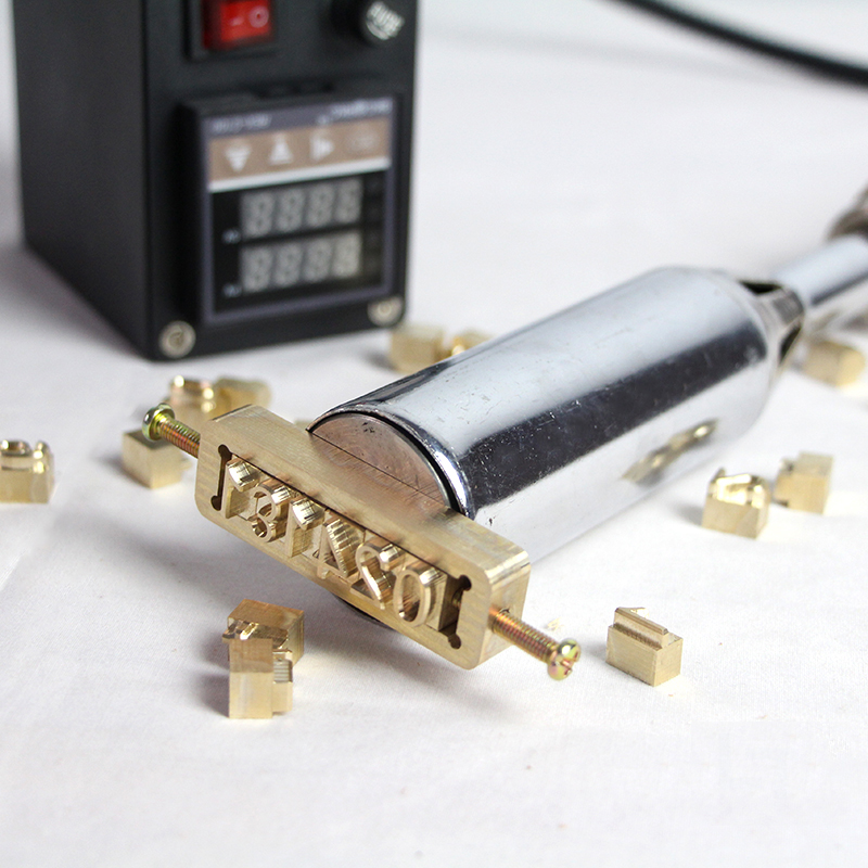 Alphabet Copper Mold Soldering - Foil Transfer Machine ulasan dan harga
