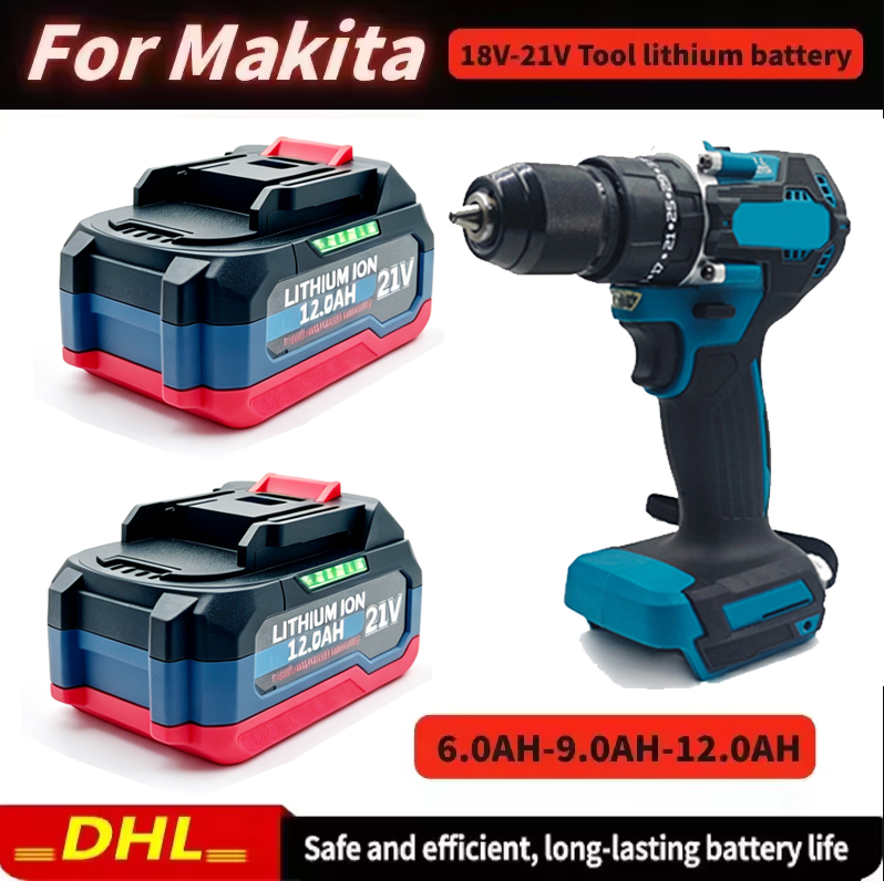 18V 21V 12.0Ah Rechargeable Li - Makita Drill Ddf484 ulasan dan harga