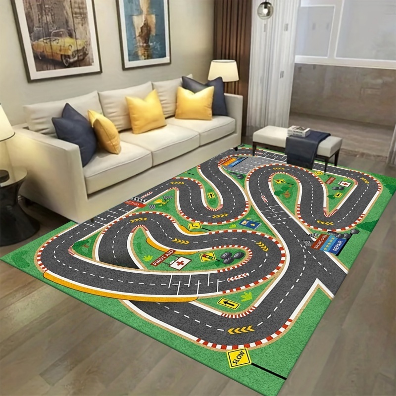 Newest Kids Race Track Road Ga - Commercial Road Printing ulasan dan harga